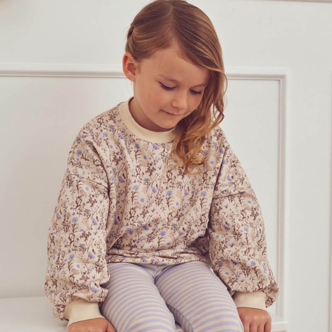 müsli CORNFLOWER sweattrøje Langærmet bluse Oak/ Walnut/ Mauve 690000329
