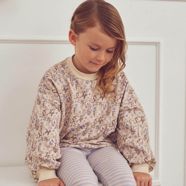 müsli CORNFLOWER sweattrøje Langærmet bluse Oak/ Walnut/ Mauve 690000329