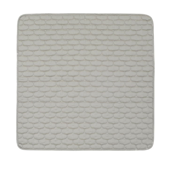 müsli COSMOS quiltet tæppe Sengetøj Mineral green/ Balsam cream 690000365