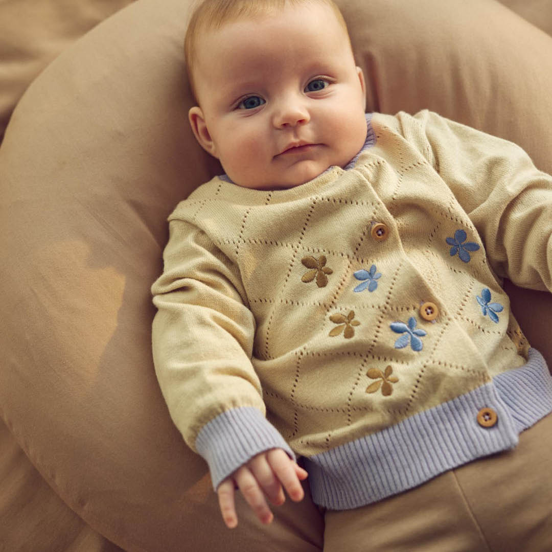 müsli COTTAGE strikket cardigan Langærmet bluse Oak 013040001