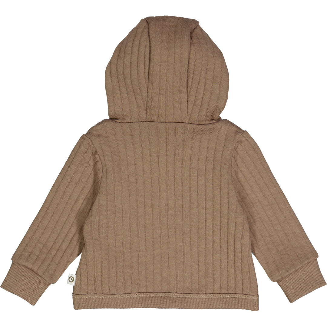 müsli COTTON QUILT jakke Cardigan Walnut 017080802