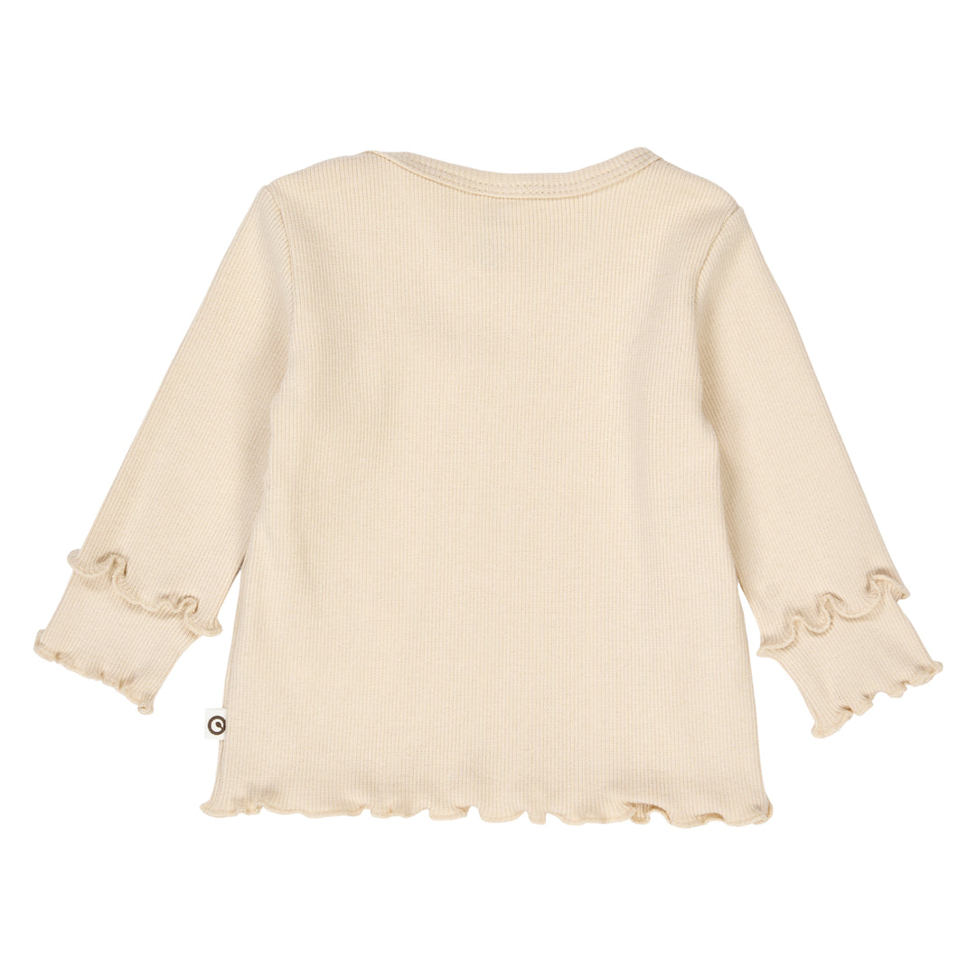 müsli COZY ME RIB bluse Langærmet bluse Oak 013040001