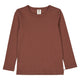 müsli COZY ME RIB bluse Langærmet bluse Root 019122804