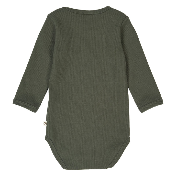 müsli COZY ME RIB body Bodystockings Deep green 019040401