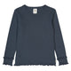 müsli COZY ME RIB deco bluse Langærmet bluse Night blue 019402301