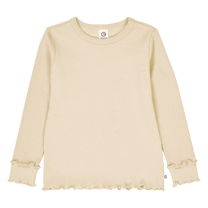 müsli COZY ME RIB deco bluse Langærmet bluse Oak 013040001