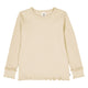 müsli COZY ME RIB deco bluse Langærmet bluse Oak 013040001