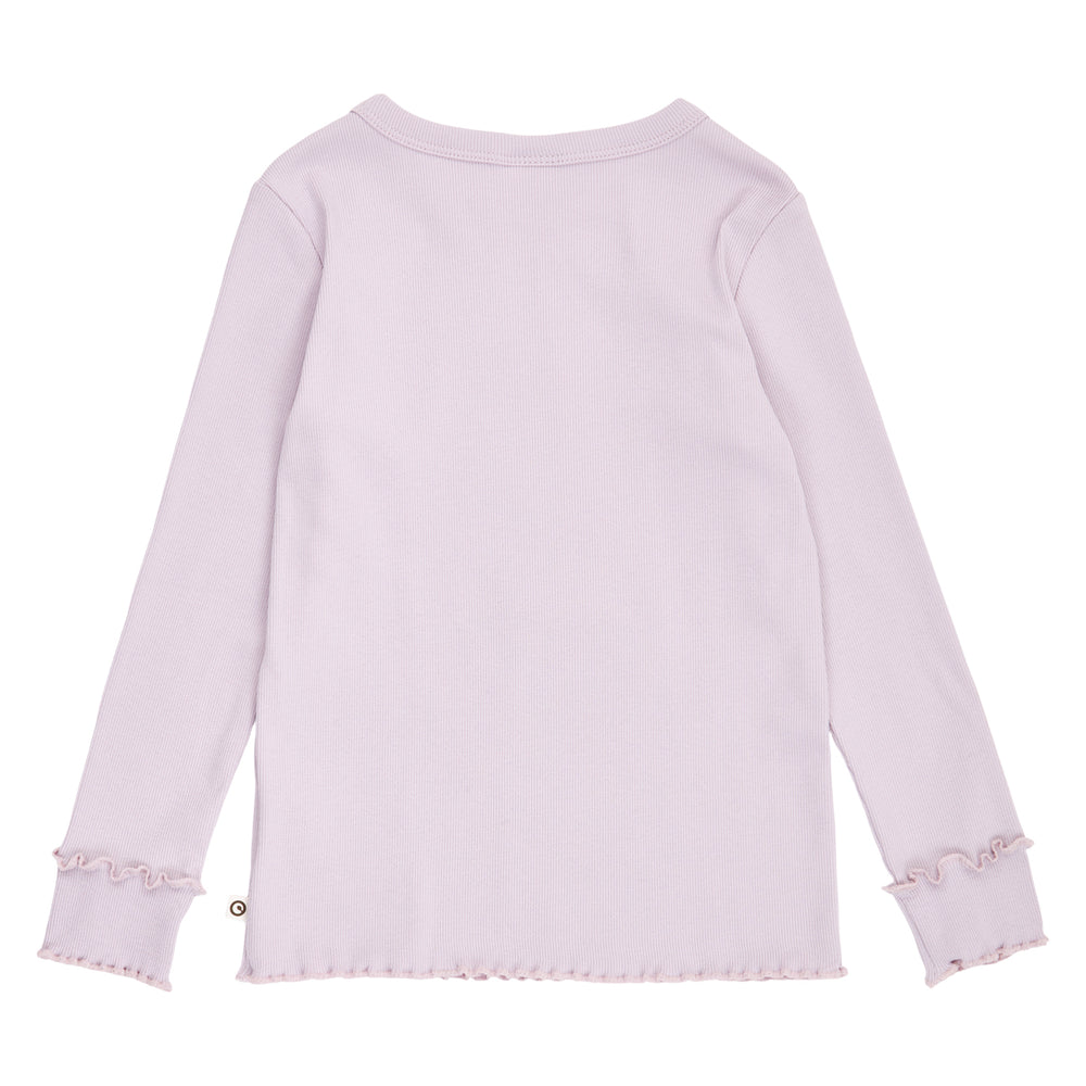 müsli COZY ME RIB deco bluse Langærmet bluse Bloom 014390503