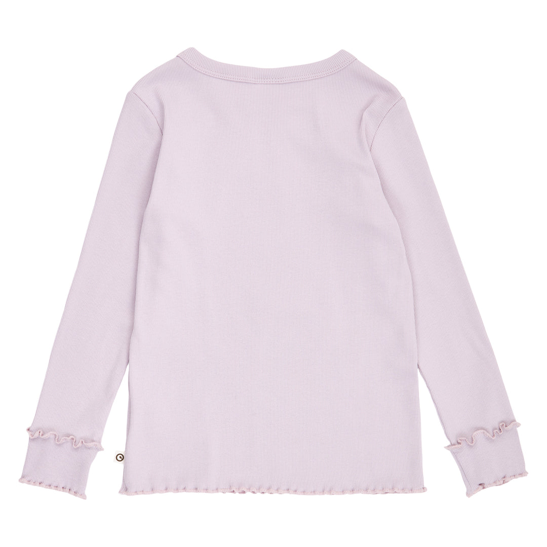 müsli COZY ME RIB deco bluse Langærmet bluse Bloom 014390503