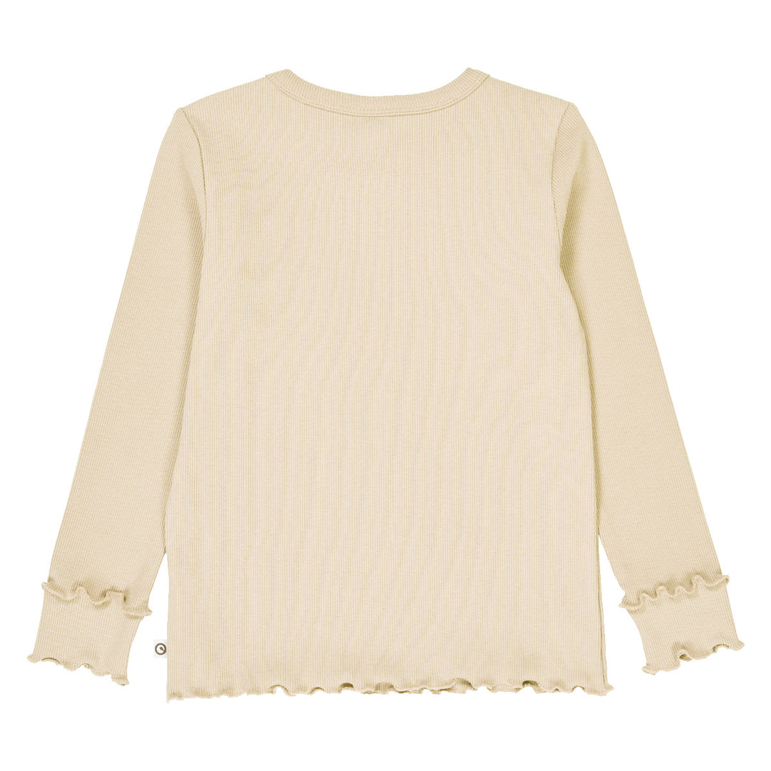 müsli COZY ME RIB deco bluse 2-pak Langærmet bluse Oak/ Nostalgia Rose 690000290