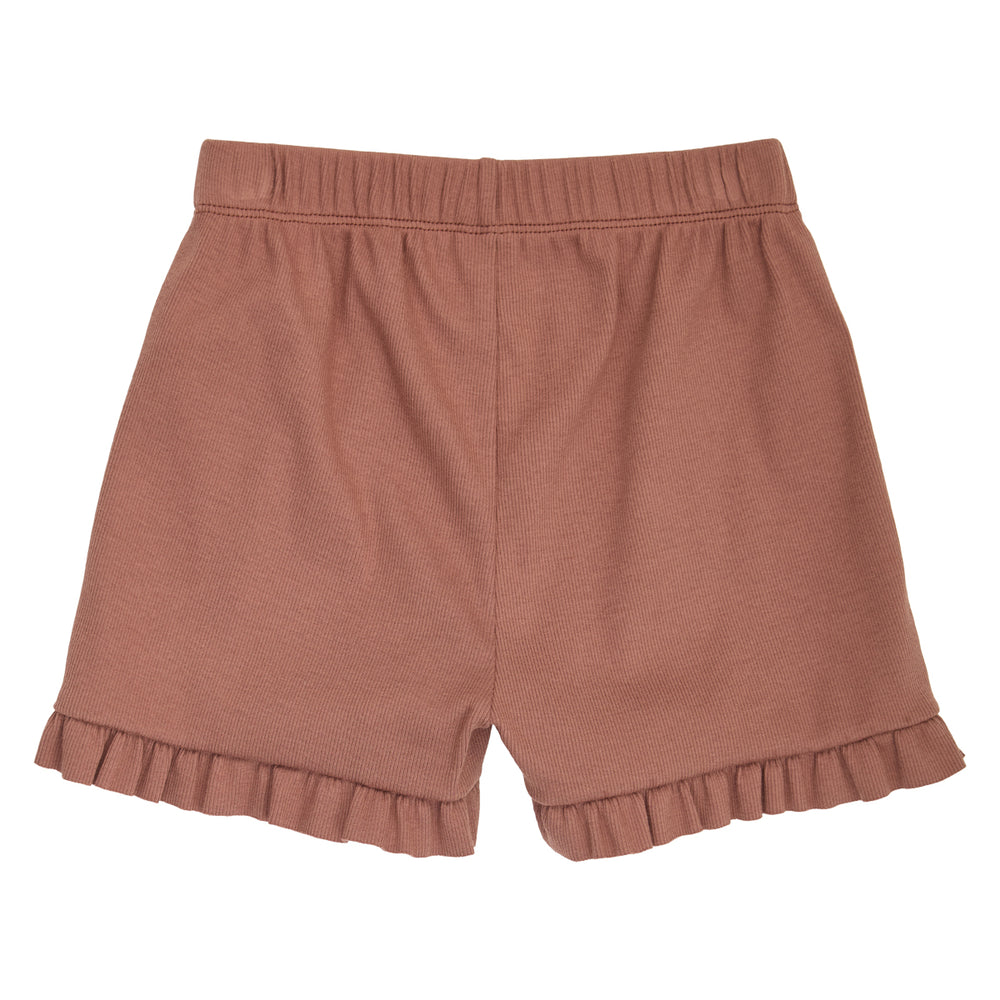 müsli COZY ME RIB flæse shorts Bukser Pecan 018142101