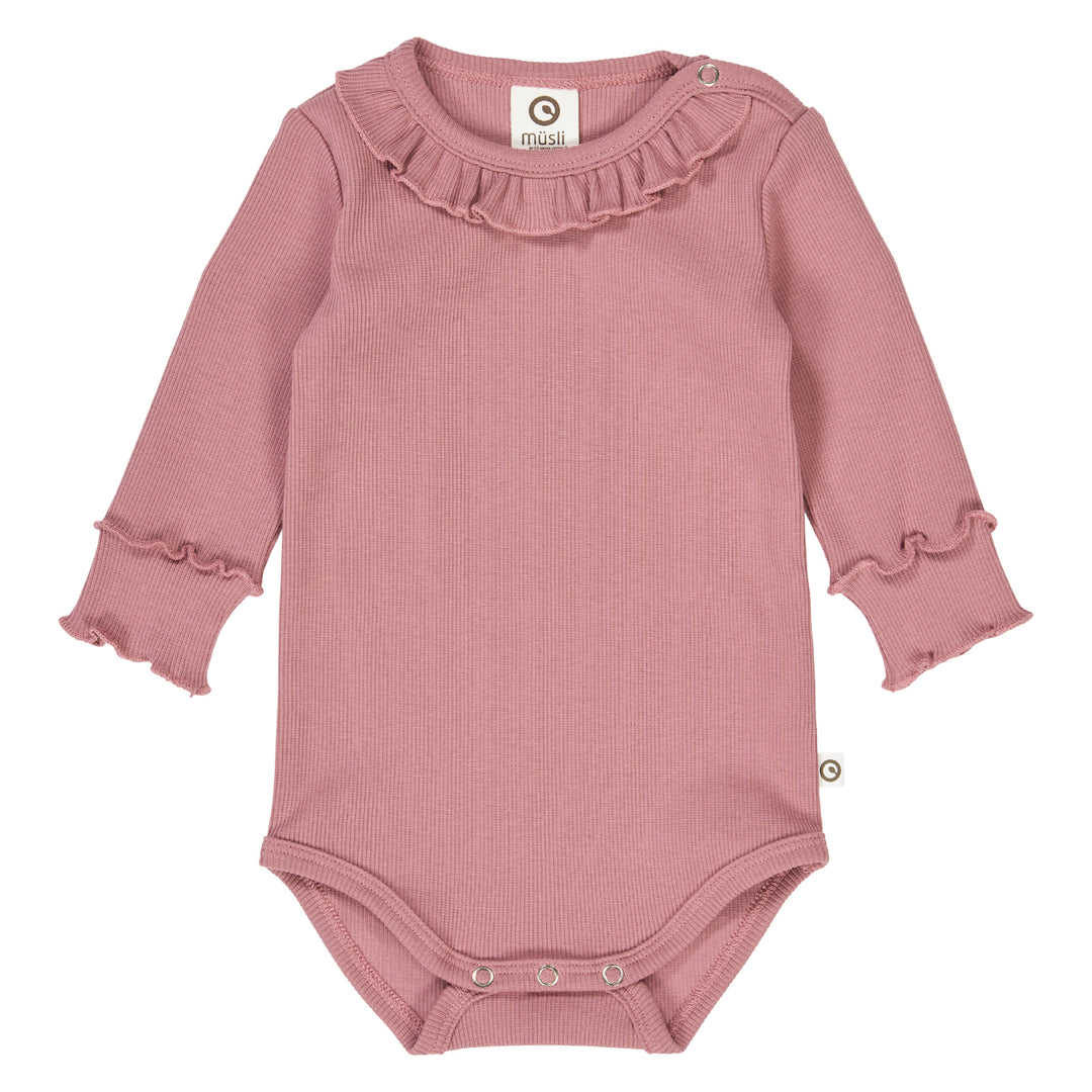 müsli COZY ME RIB flæsekrave body Bodystockings Nostalgia Rose 017151200