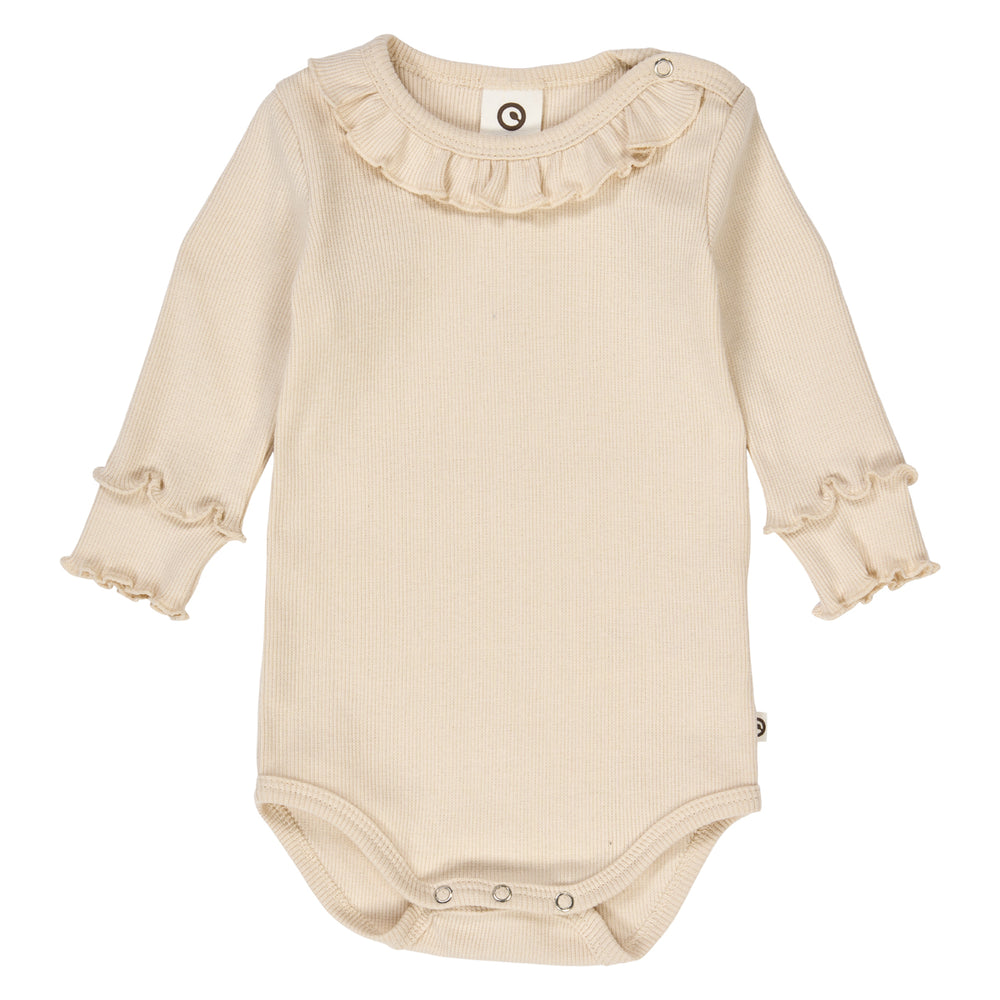 müsli COZY ME RIB flæsekrave body Bodystockings Oak 013040001