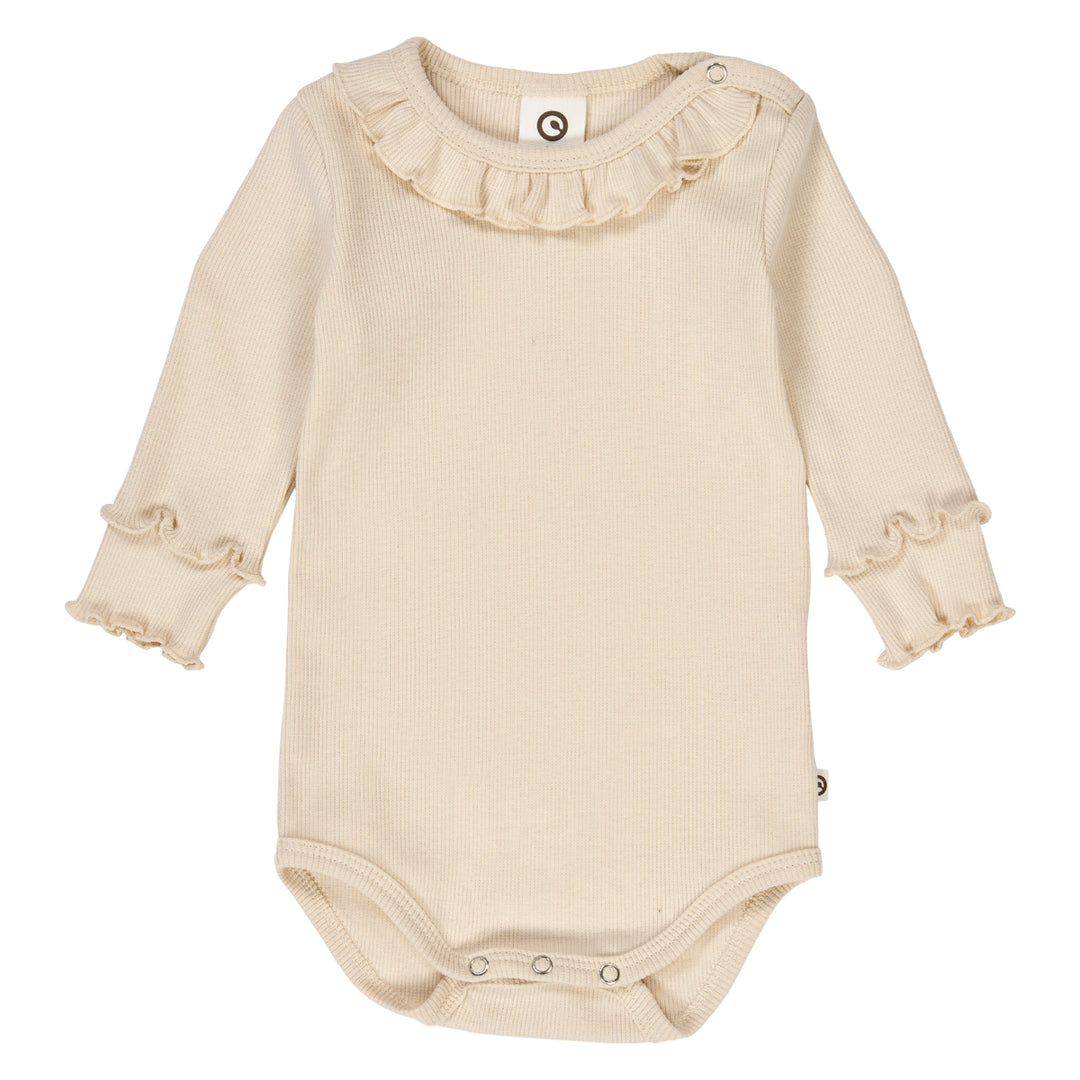 müsli COZY ME RIB flæsekrave body Bodystockings Oak 013040001