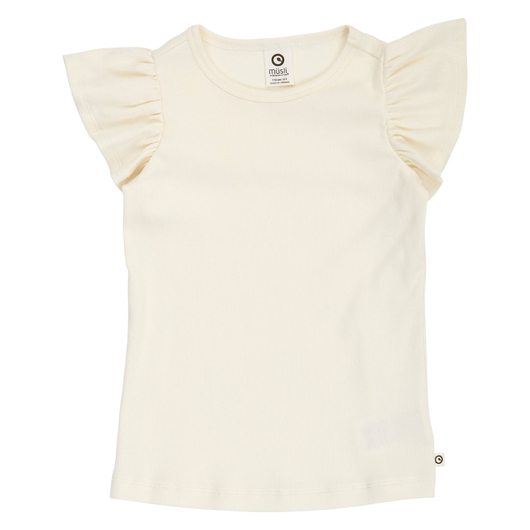 müsli COZY ME RIB top T-shirt Tofu 011480102
