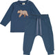 müsli COZY ME bluse & bukse sæt Langærmet bluse Navy 019403101