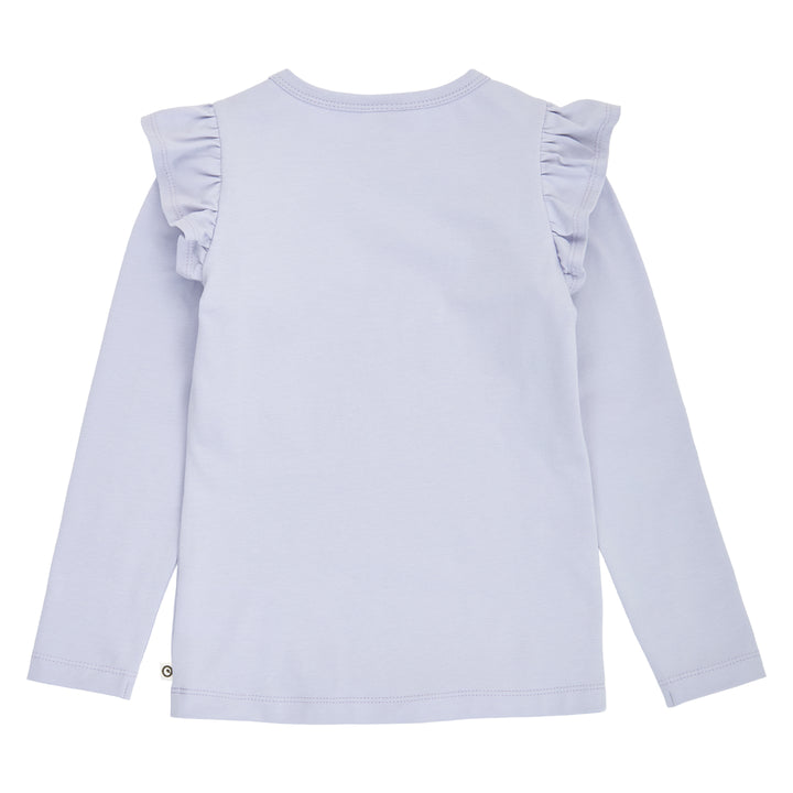 müsli COZY ME bluse med flæse Langærmet bluse Mauve 014381301