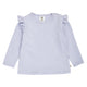 müsli COZY ME bluse med flæser Langærmet bluse Mauve 014381301