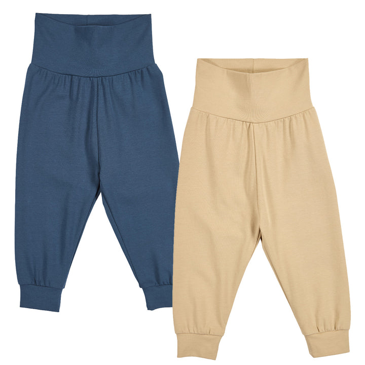 müsli COZY ME bukser 2-pak Bukser Safari / Navy 691000700