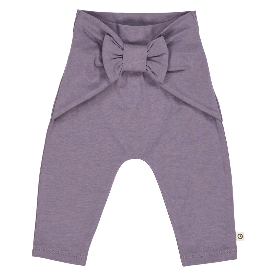 müsli COZY ME bukser med sløjfe Bukser Lilac fog 018371202