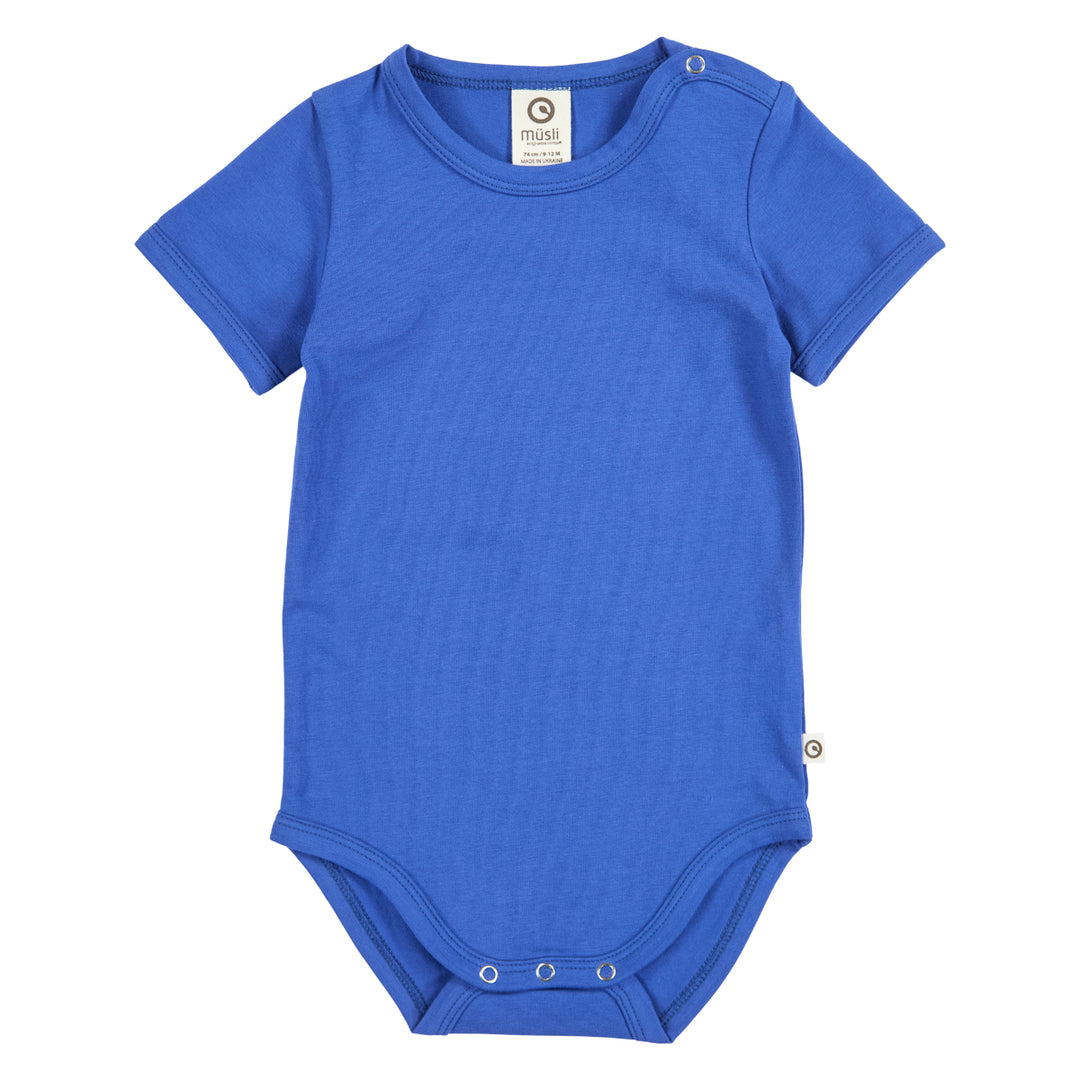 müsli COZY ME kortærmet body Bodystockings Azure blue 018394902