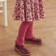 müsli COZY ME leggings med flæse Leggings Baroque Rose 018163400
