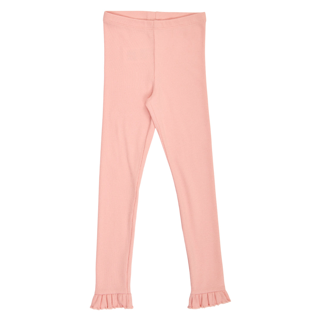 müsli COZY ME leggings med flæse Leggings Blush 014150801
