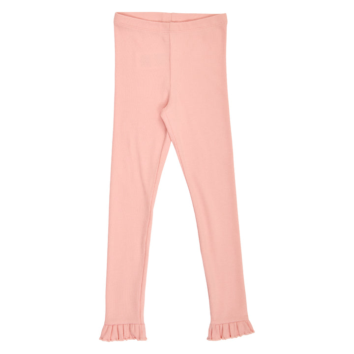 müsli COZY ME leggings med flæse Leggings Blush 014150801