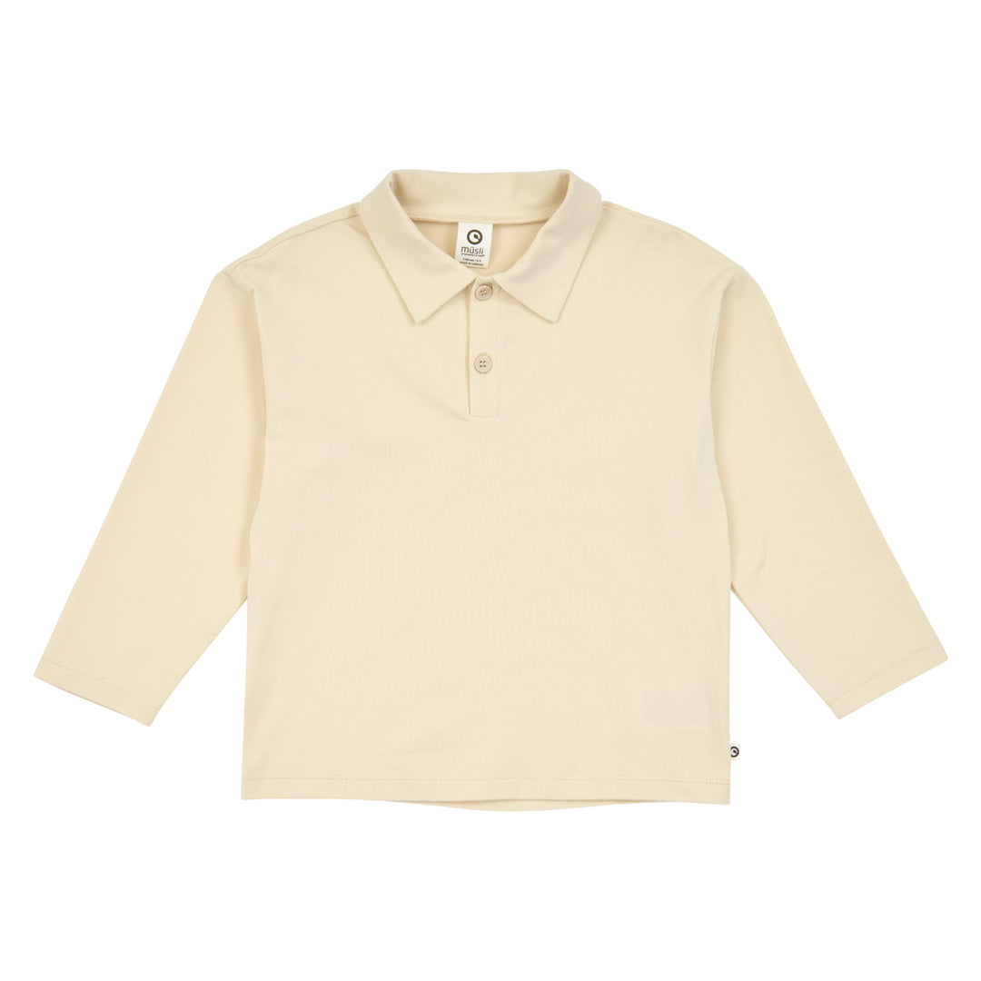 müsli COZY ME polo shirt Langærmet bluse Oak 013040001