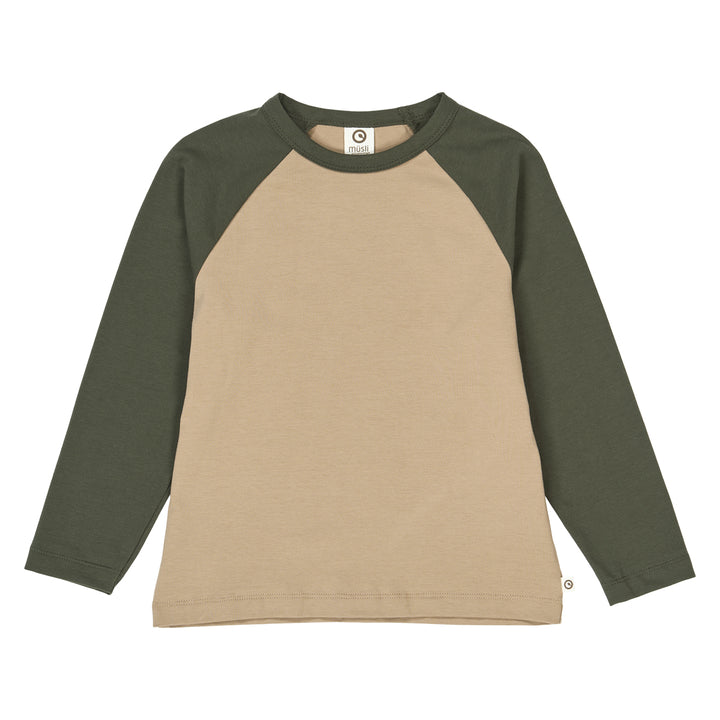 müsli COZY ME raglan bluse Langærmet bluse Beige 017100904