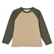 müsli COZY ME raglan bluse Langærmet bluse Beige 017100904