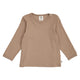 müsli COZY ME rib bluse Langærmet bluse Walnut 017080802