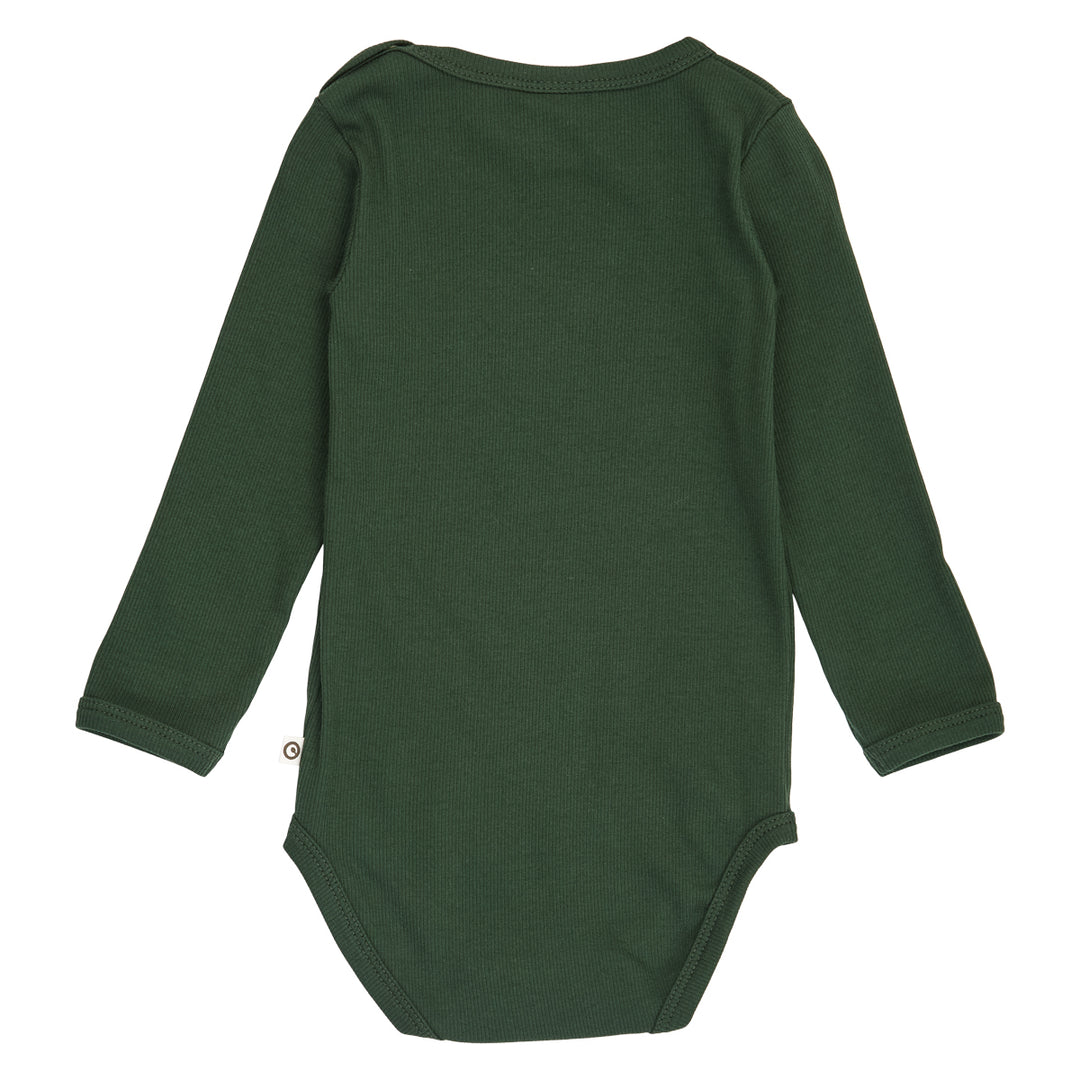 müsli COZY ME rib body Bodystockings Forest green 019591801