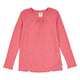 müsli COZY ME rib deco bluse Langærmet bluse Baroque Rose 018163400