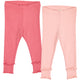 müsli COZY ME rib deco leggings 2-pak Leggings Blush/ Barouque rose 690000350