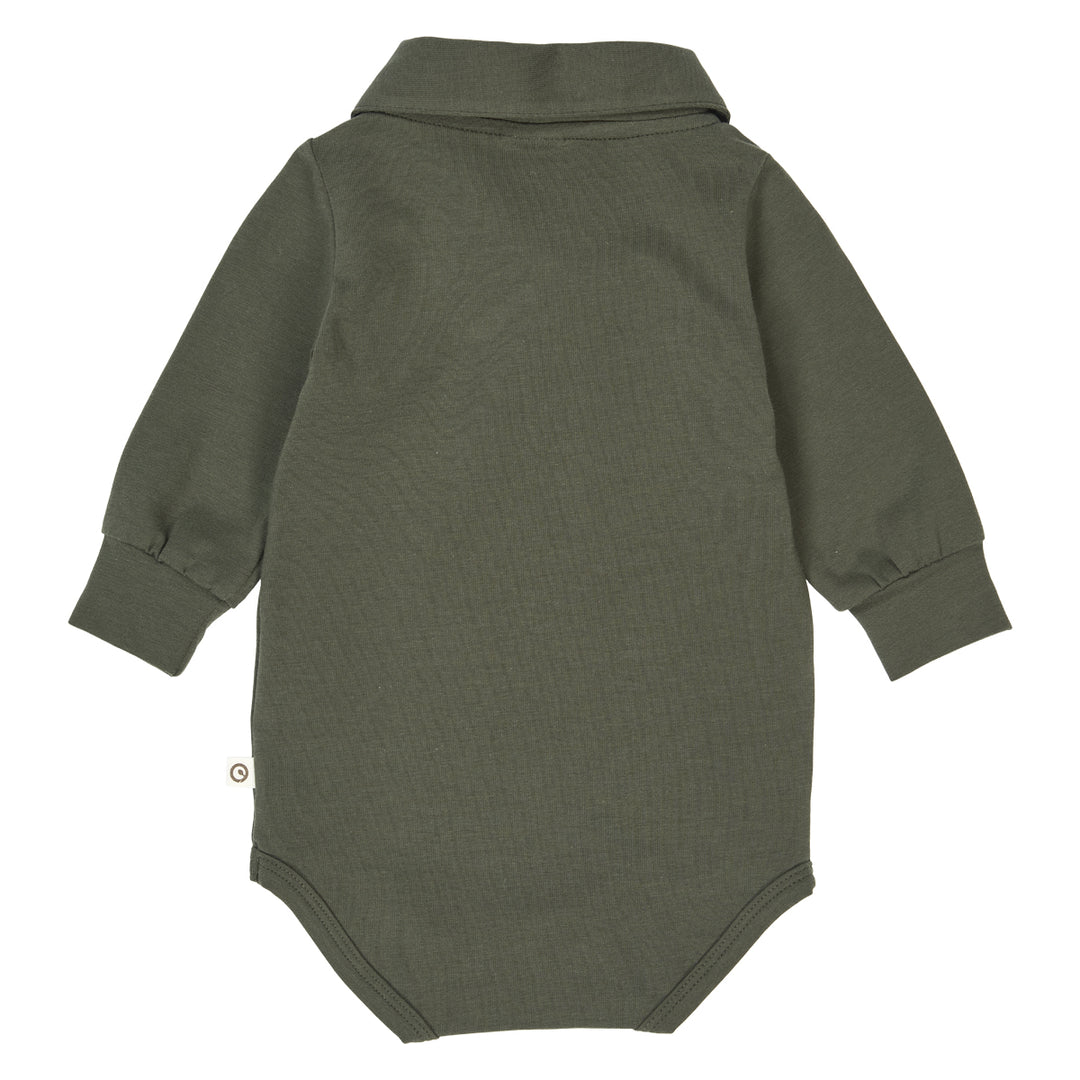 müsli COZY ME skjorte body Bodystockings Deep green 019040401