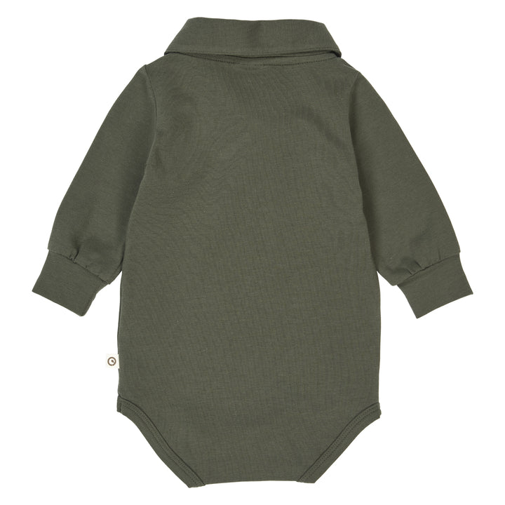 müsli COZY ME skjorte body Bodystockings Deep green 019040401