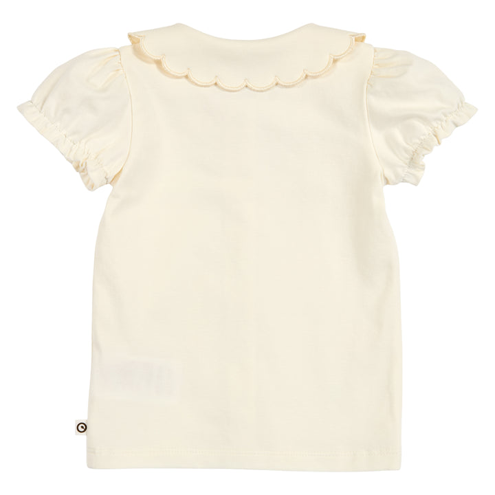 müsli COZY ME skjortebluse med pufærmer T-shirt Tofu 011480102