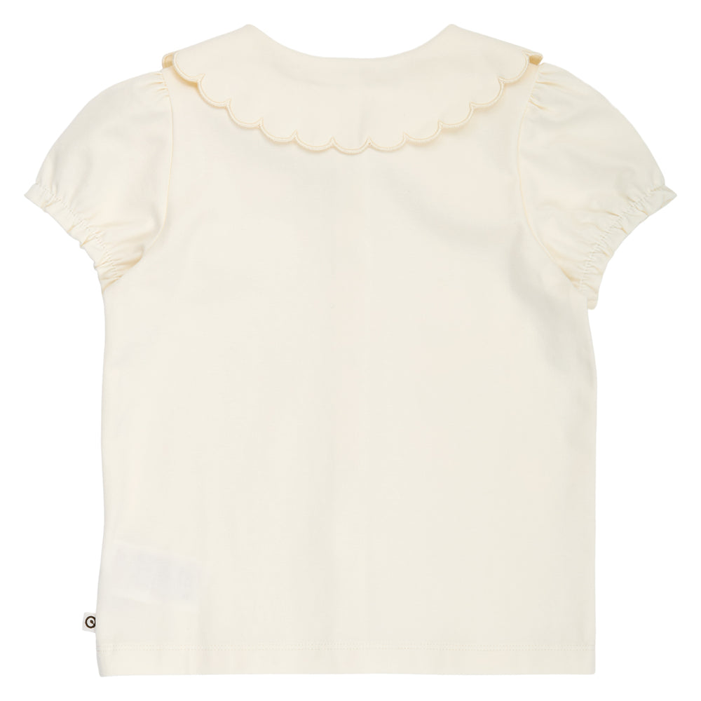 müsli COZY ME skjortebluse med pufærmer T-shirt Tofu 011480102