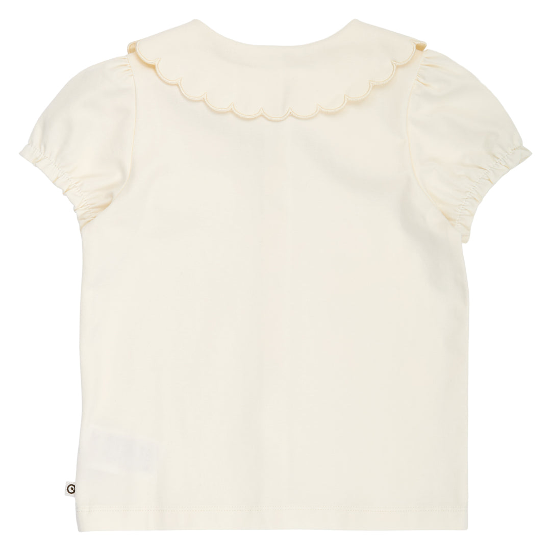 müsli COZY ME skjortebluse med pufærmer T-shirt Tofu 011480102