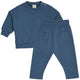 müsli COZY ME sweat bluse og bukse sæt Langærmet bluse Navy 019403101