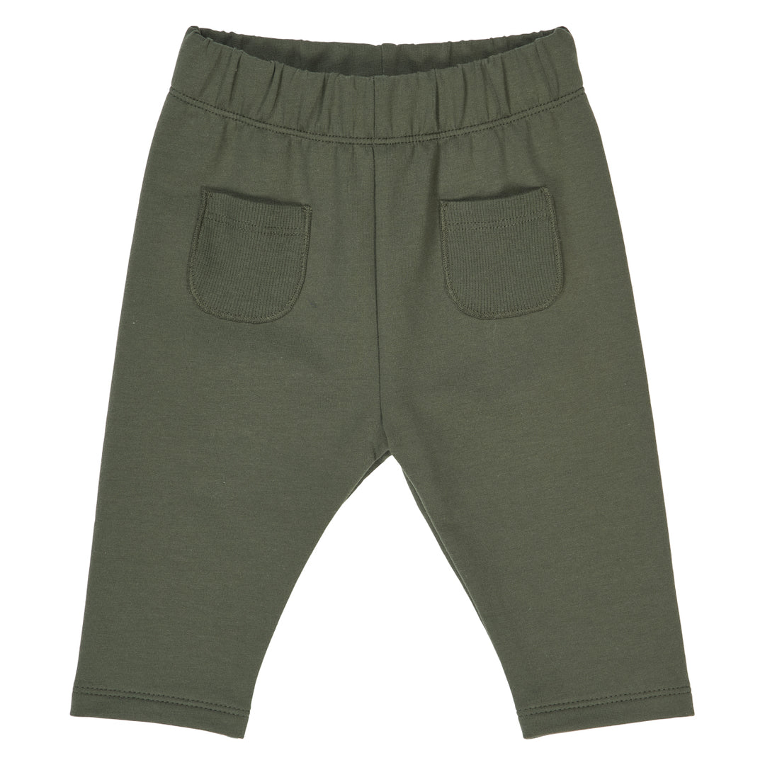 müsli COZY ME sweat bukser med lommer Bukser Deep green 019040401