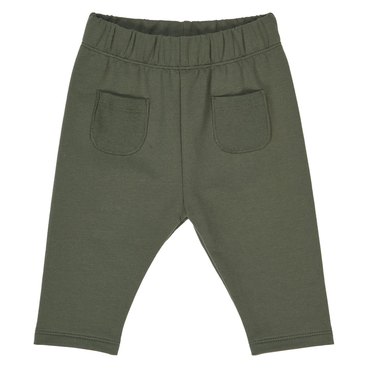 müsli COZY ME sweat bukser med lommer Bukser Deep green 019040401