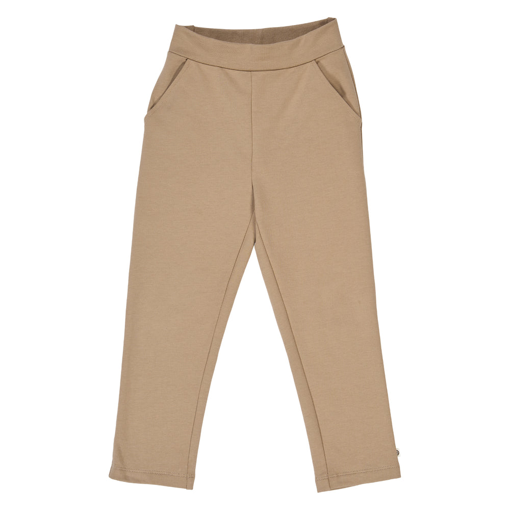 müsli COZY ME sweat bukser med lommer Bukser Beige 017100904