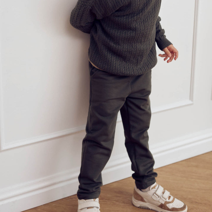 müsli COZY ME sweat bukser med lommer Bukser Deep green 019040401