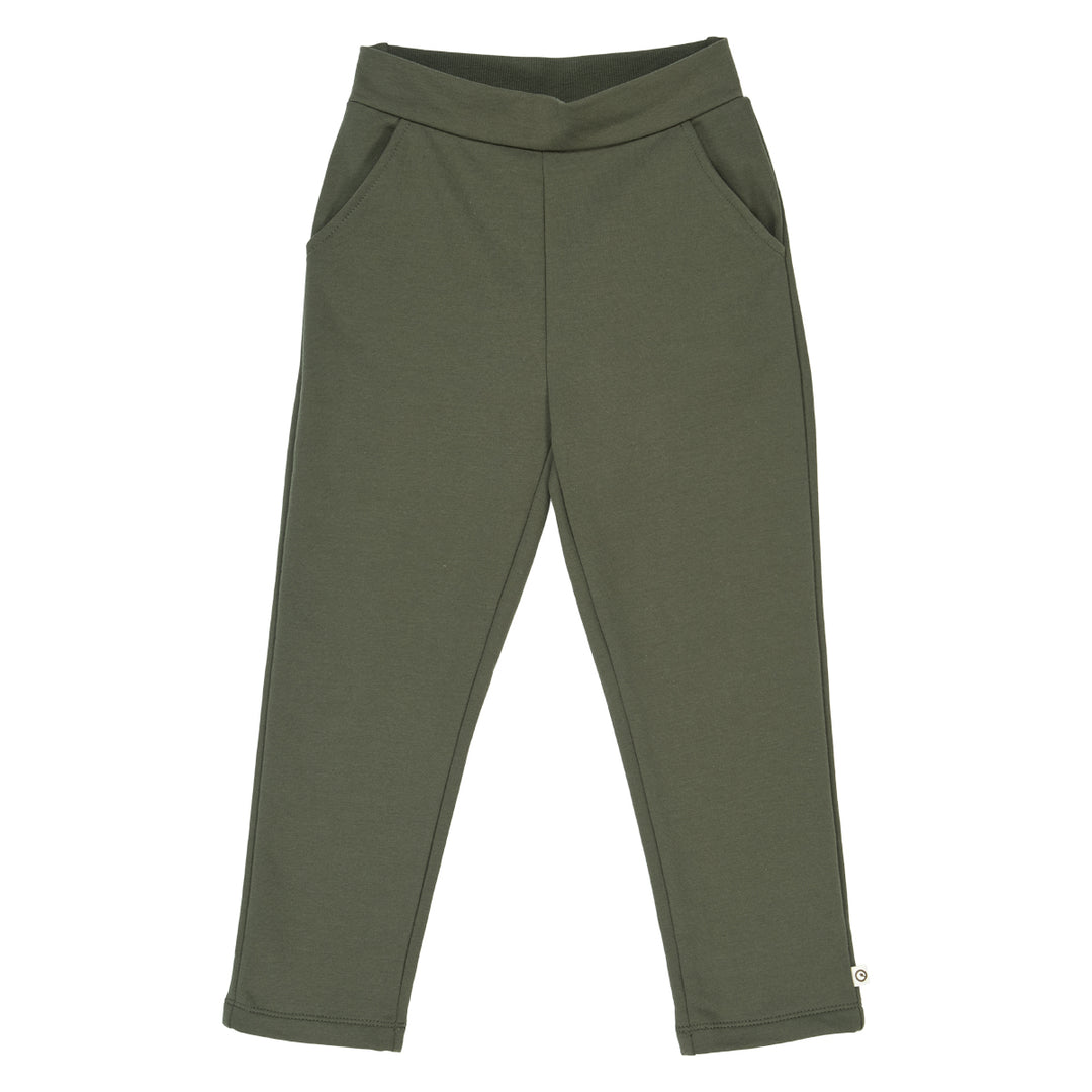 müsli COZY ME sweat bukser med lommer Bukser Deep green 019040401