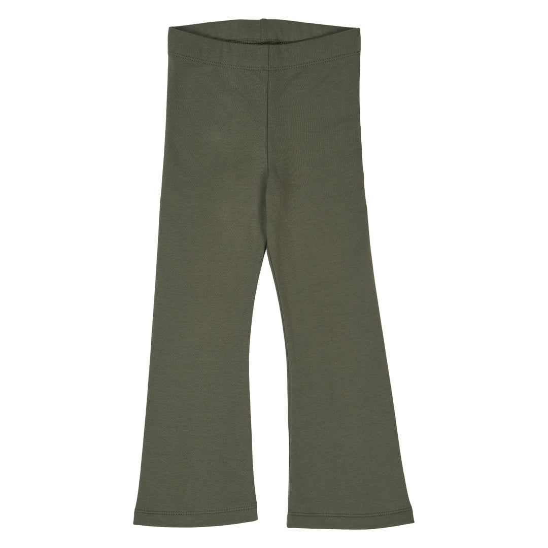 müsli COZY ME sweat flared bukser Bukser Deep green 019040401