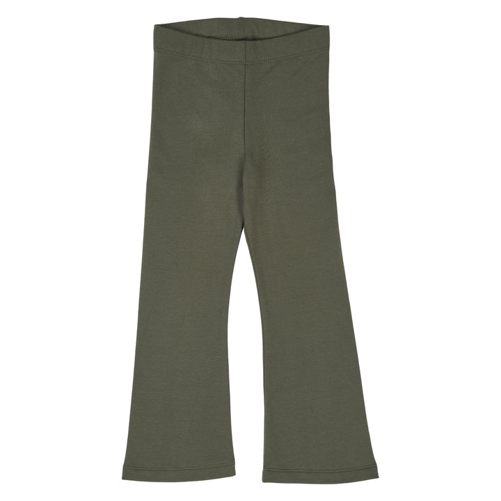 müsli COZY ME sweat flared bukser Bukser Deep green 019040401