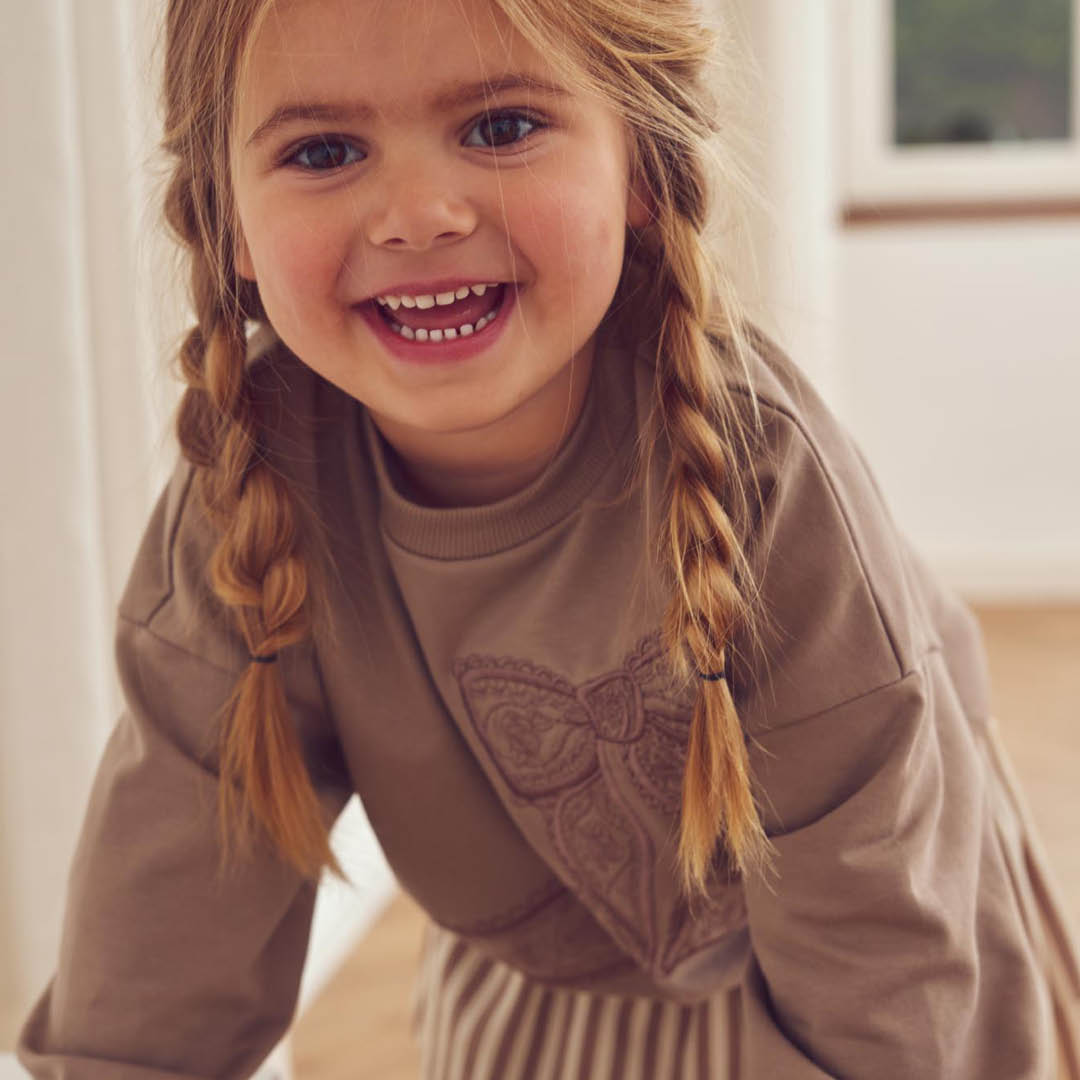 müsli COZY ME sweatshirt Langærmet bluse Walnut 017080802