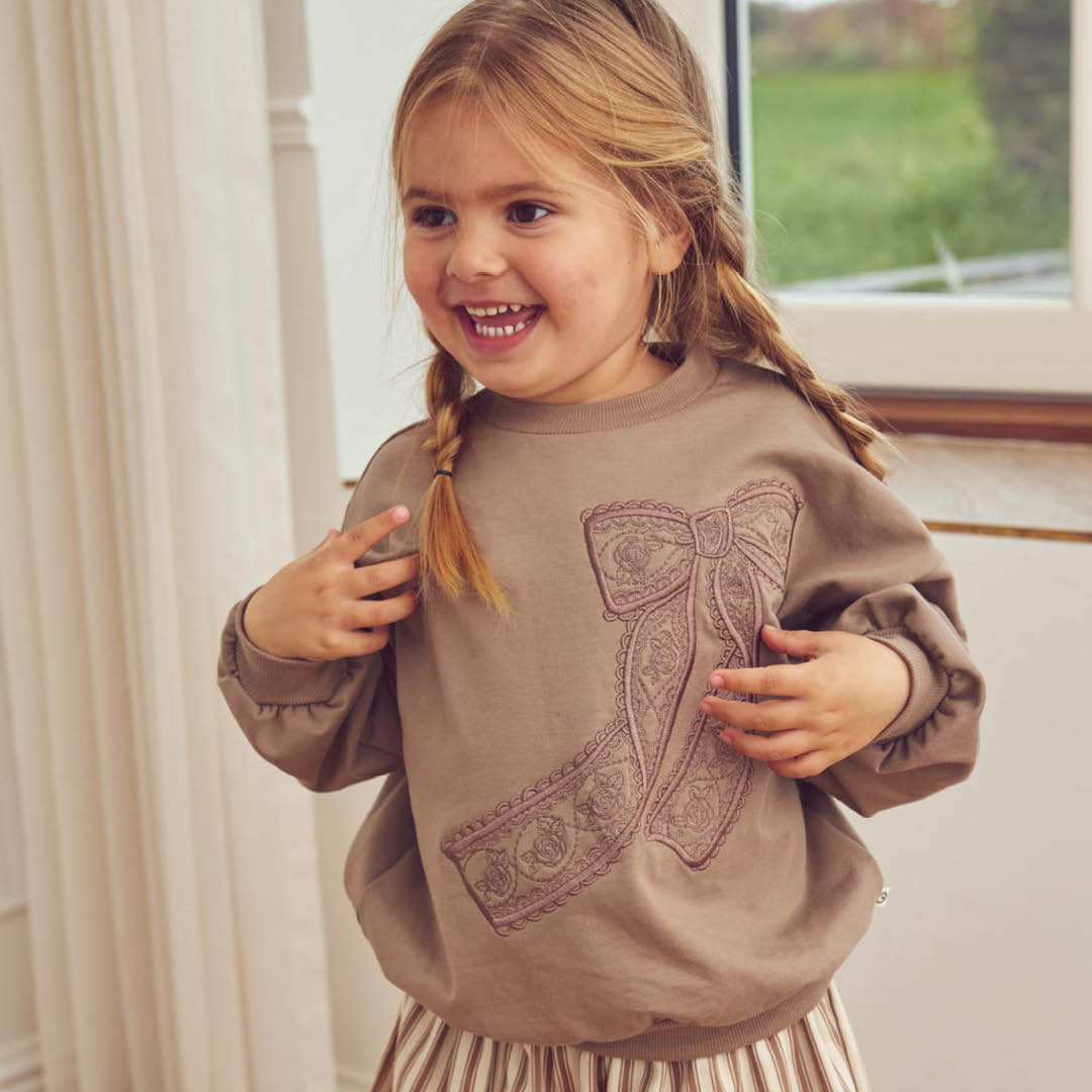 müsli COZY ME sweatshirt Langærmet bluse Walnut 017080802